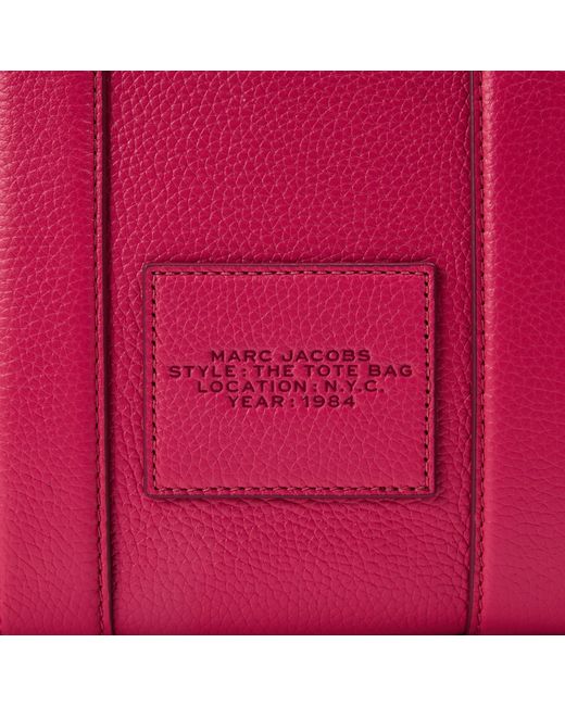 Marc Jacobs Pink The Leather Small Tote Bag