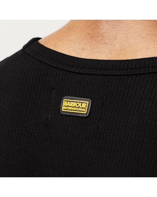 Barbour Black Jenny Cut Out Top