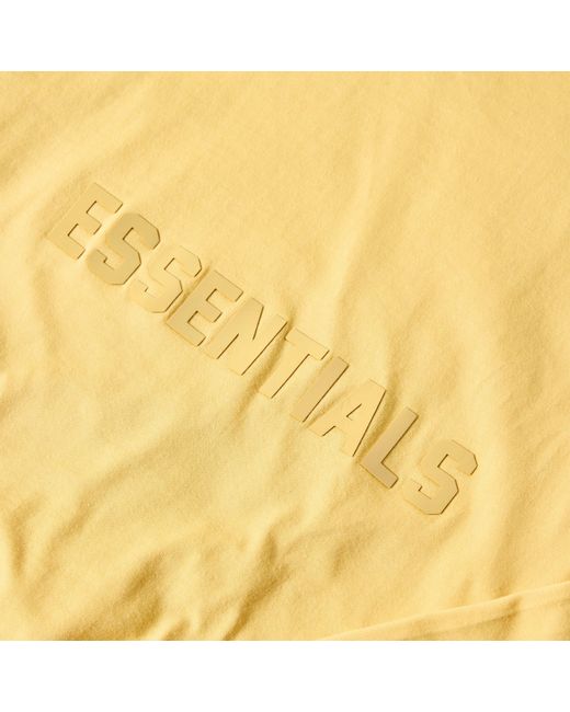 Fear Of God Yellow Long Sleeve T-Shirt for men