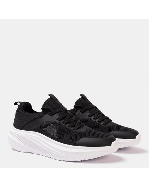 Kappa Black Prati Knit Trainers for men