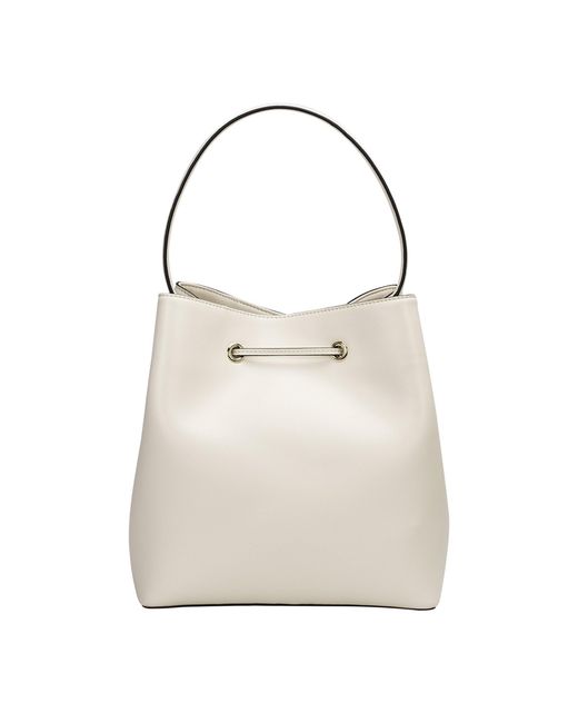 Boss White Bucket Bag