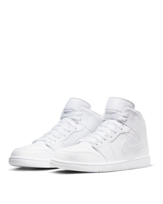 Nike White High-Top Trainers for men