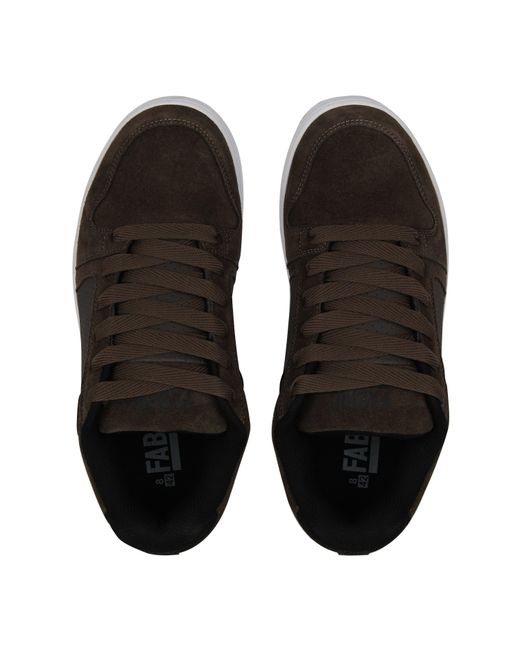 Fabric Black Ollie Skate Shoe for men