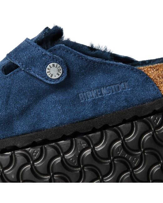 Birkenstock Blue Bstk Boston Leve Shear 64