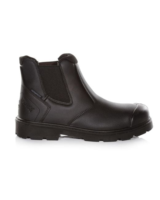 Regatta Black Waterproof Dealer Boot