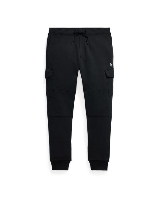Polo Ralph Lauren Black Tech Cargo Joggers for men