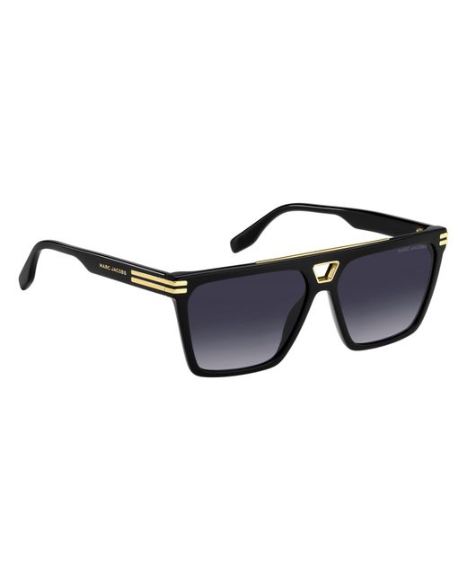 Marc Jacobs Black Round Sunglasses for men
