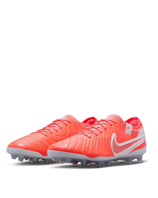 Nike Pink Tiempo Legend 10 Pro Adults Artificial Ground Boots for men