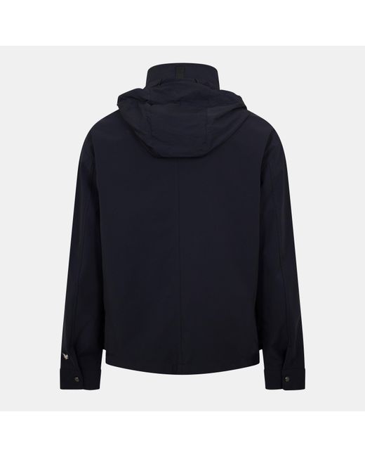 Lyle & Scott Blue Water-Resistant Lightweight Softshell Jacket for men