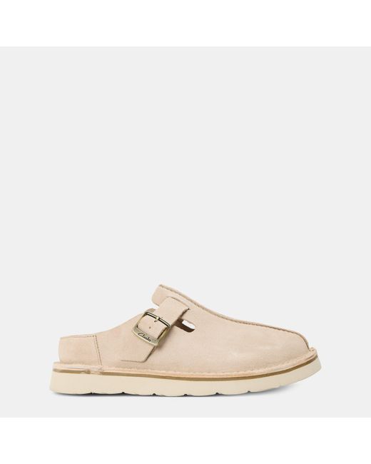 Clarks Natural Solsbury Flat Mules