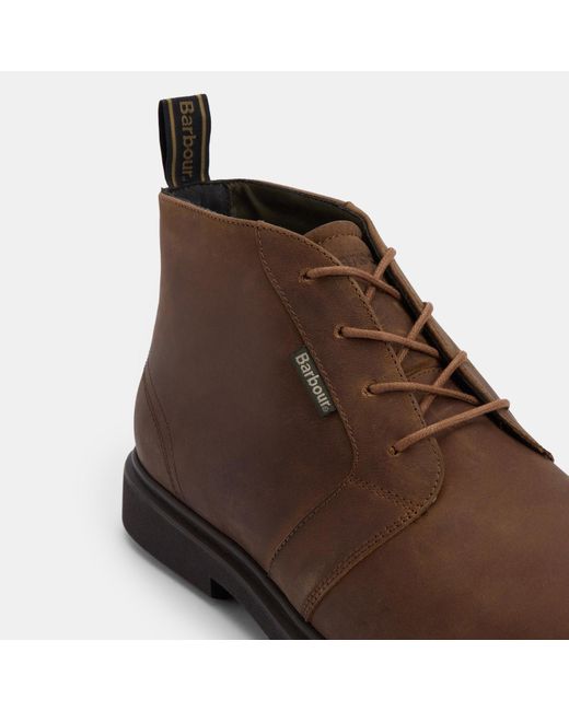 Barbour Brown Meays Chukka Boots for men