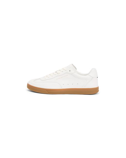 Tommy Hilfiger White Court Trainers for men