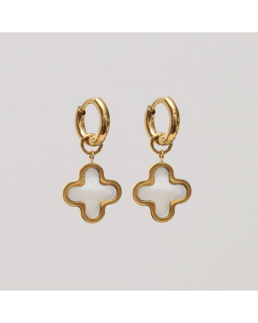 Jon Richard Metallic Waterproof Mother Of Pearl Clover Huggies