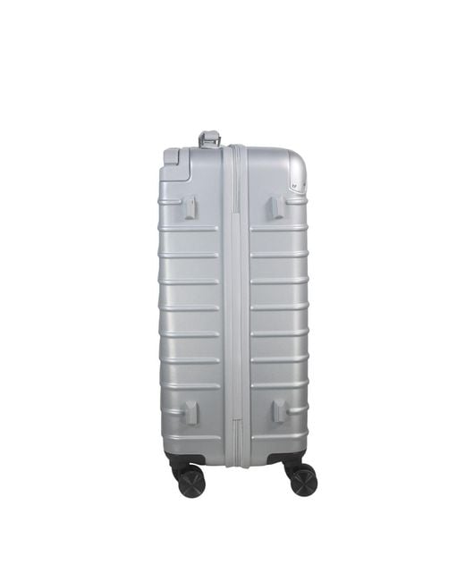 Kangol Gray Adults Hard Suitcase