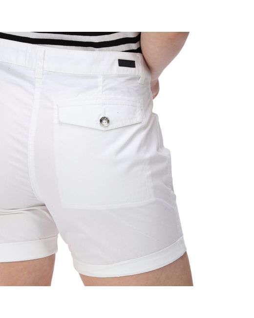 Regatta White Pemma Shorts