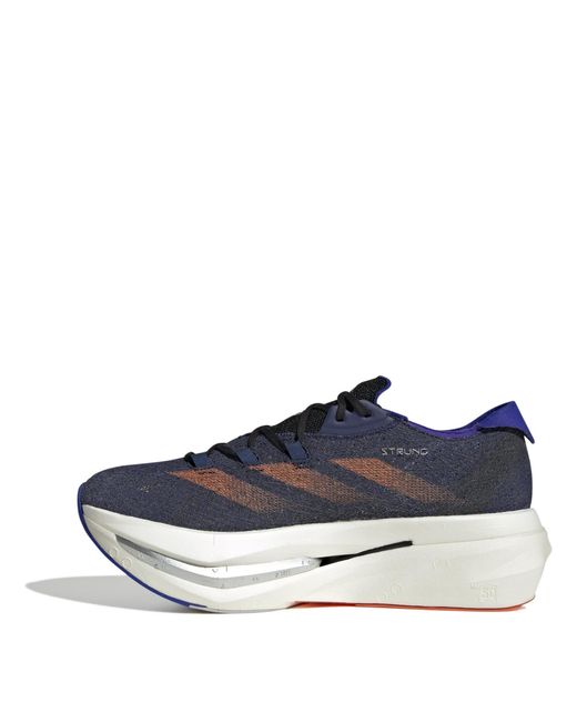 Adidas Blue Adizero Prime X 2.0 Strung Running Shoes for men