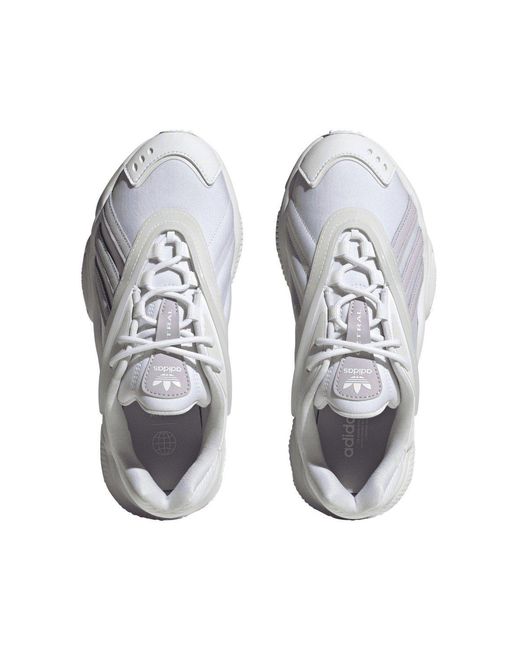 Adidas Originals White Oztral Trainers
