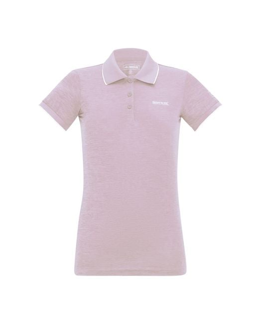 Regatta Purple Remex Ii Polo T-Shirt