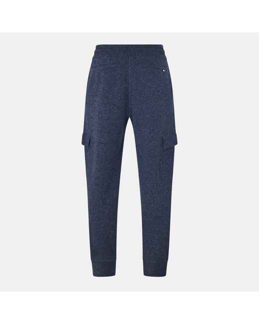 Boss Blue Florencio Closed Hem Jersey Joggers for men