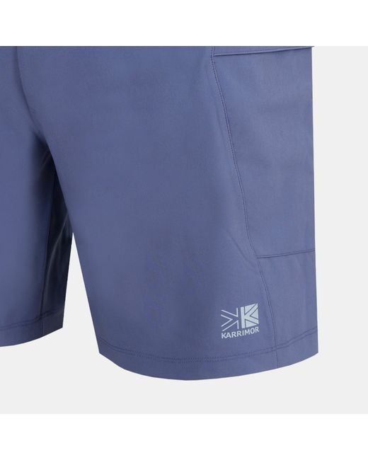 Karrimor Blue Performance Running Shorts for men