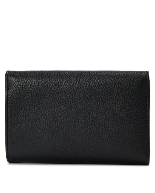 Timberland Black Wallet With Flap Billfold Wallet