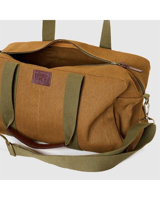 Levi's Brown Heritage Duffle Bag