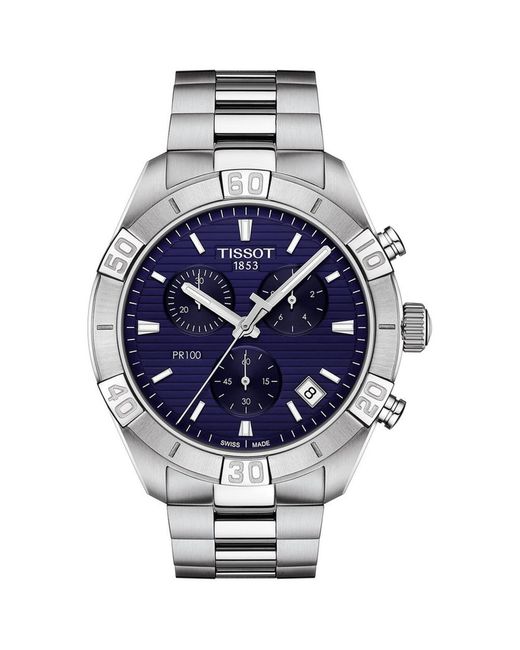 Tissot Blue Pr 100 Sport Watch for men