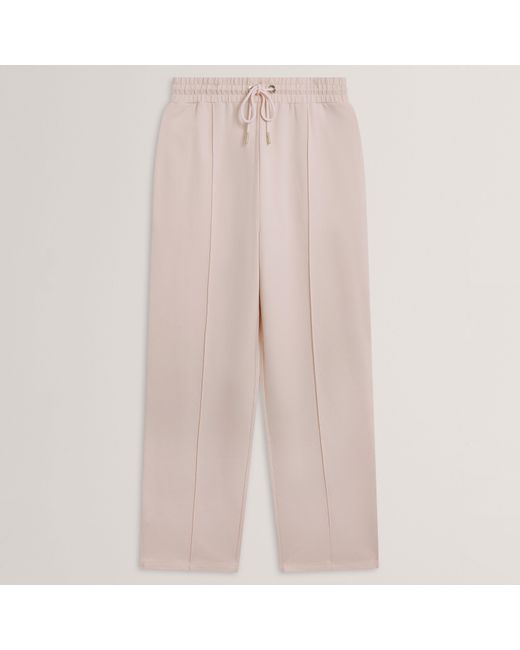 Ted Baker Pink Pintuck Detail Jogger