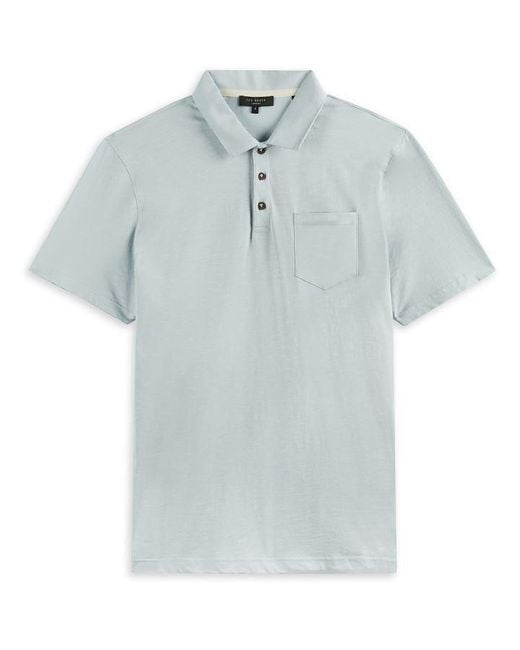 Ted Baker Blue Distance Polo Shirt for men