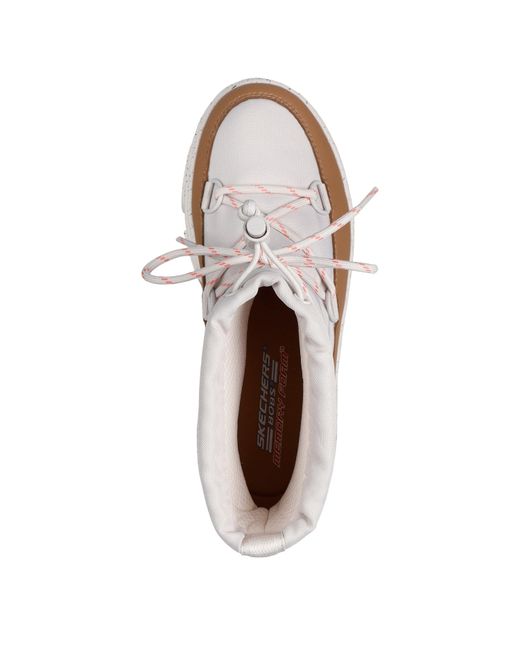 Skechers White Seasonal Non Waterproof Walking Shoes