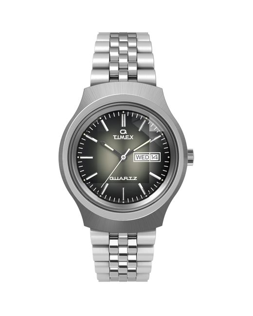 Timex Metallic Water Resistant Analogue Quartz Watch for men