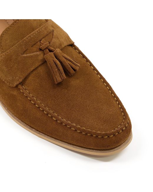 Dune Brown Bart Loafers for men