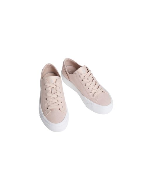 Calvin Klein White Low-Top Trainers