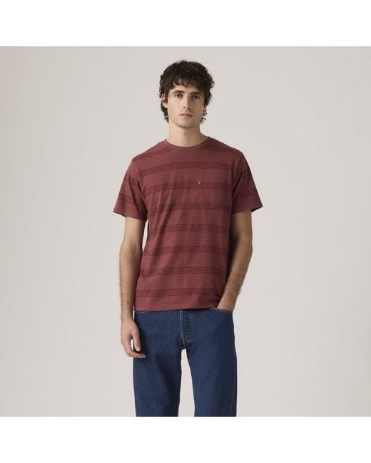 Levi's Red Classic Pockt for men