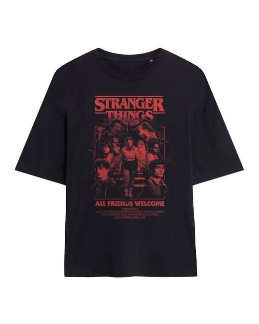 Stranger Things Black Mindflayer Group Horror Movie Post