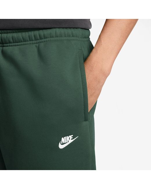 Nike Green Sportswear Club Fleece Jogging Pants for men