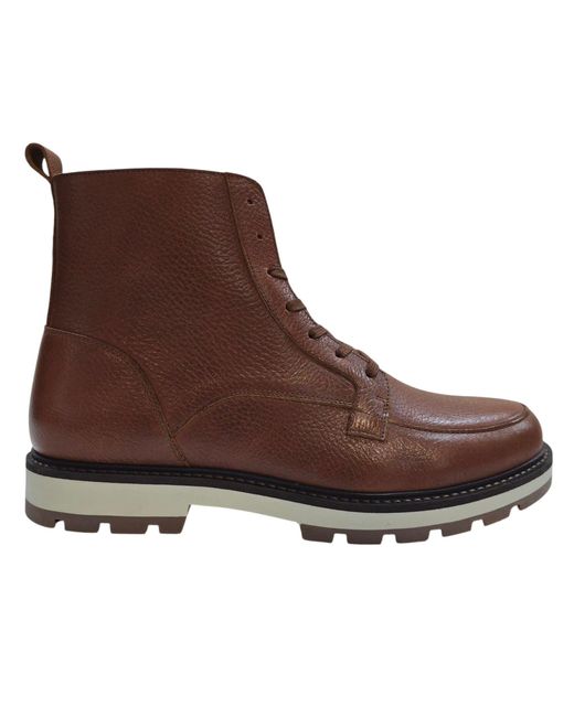 Deakins Brown Deaks Rider Hiker Rugged Boots for men