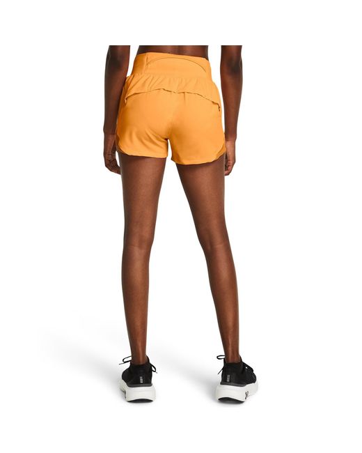 Under Armour Orange Performance Running Shorts