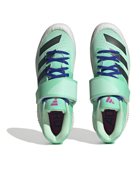 Adidas Green Adizero Javelin Shoes for men