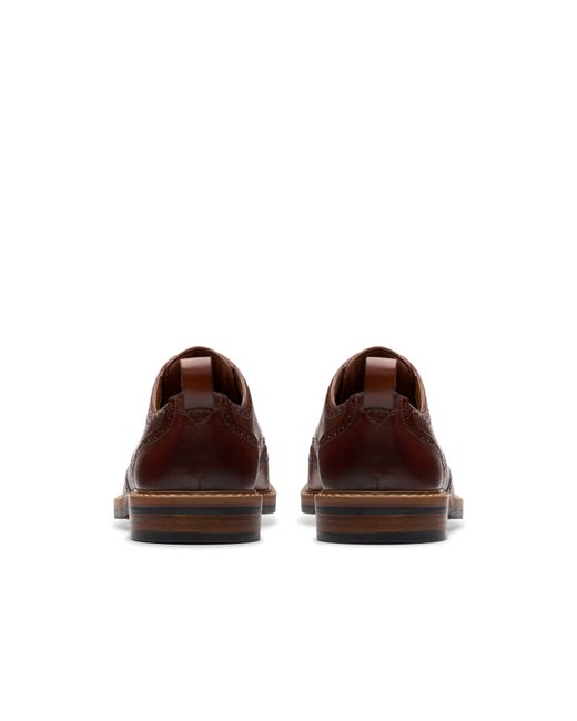 Clarks Brown Brogues for men