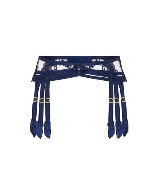 Agent Provocateur Blue Dioni Suspender