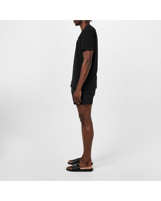 Calvin Klein Black Pool Logo Sliders for men