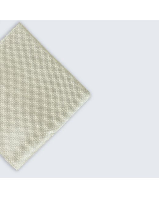 Twisted Tailor White Miles Texture Tie for men