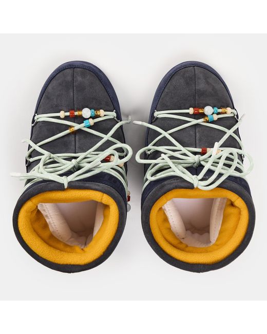 Moon Boot Blue Snow Boots