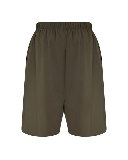 Fear Of God Green Adults Relaxed Fleece Shorts