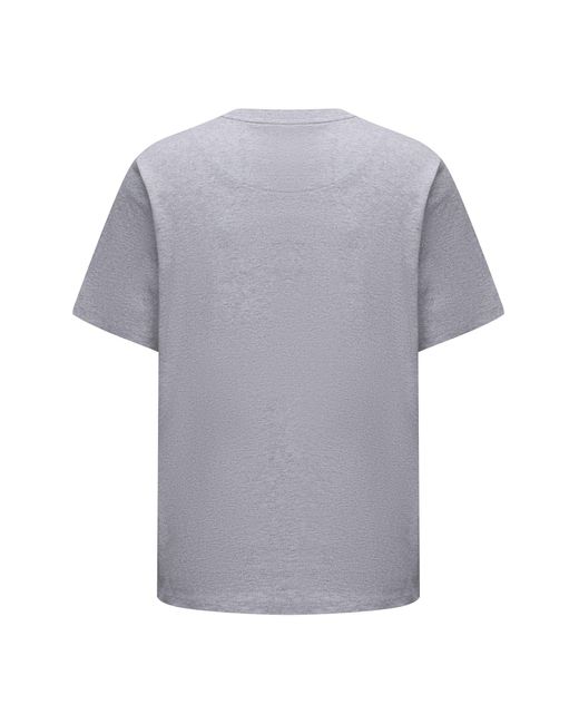 Pretty Green Gray Large Logo Tee for men