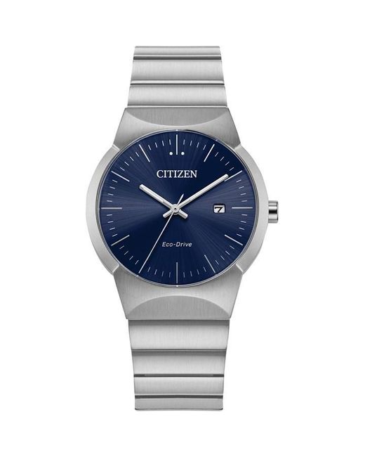 Citizen Blue Eco-drive Ladies Bracelet Stainless Steel Watch