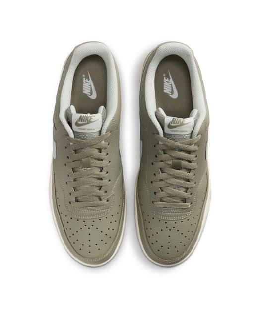 Nike Green Court Vision Low Trainers for men