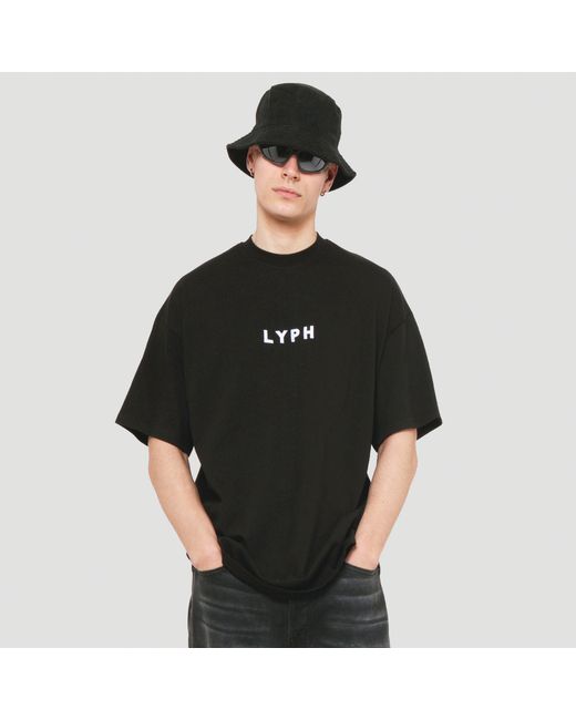 Lyph Black Empty T-Shirt for men
