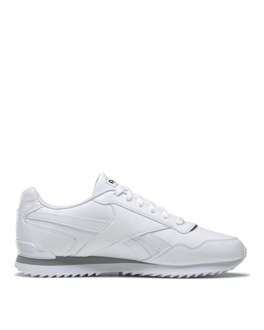 Reebok White Glide Ripple Clip Trainers for men